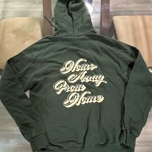 Champion Dark Green Athletic Hoodie